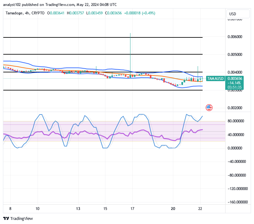 Tamadoge (TAMA/USD) Price Bounces, Trading Below $0.005